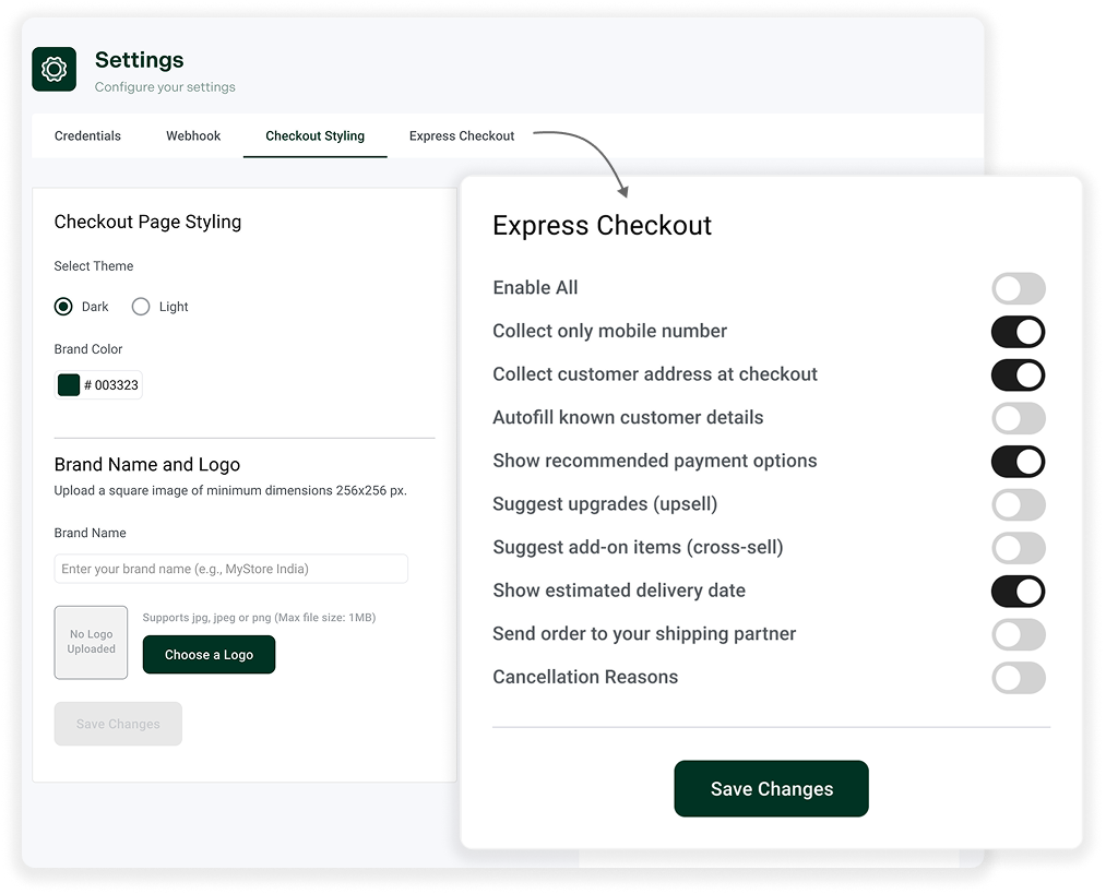 customizable-checkout